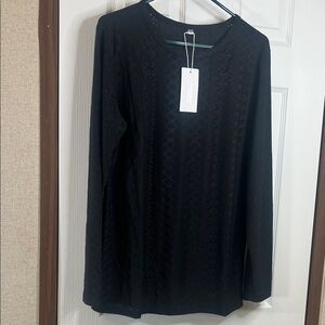 Black Long Sleeve Blouse